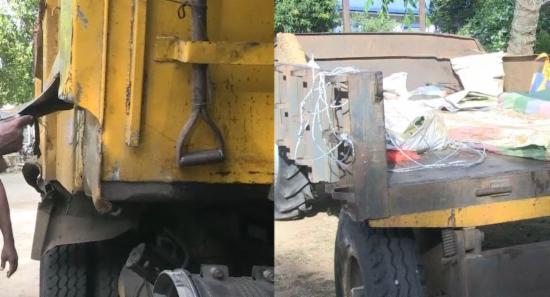 Five Killed In Tipper-Tractor Crash In Monaragala
